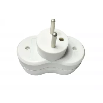 Įjungimo/išjungimo kištukinis jungiklis MicroConnect MC-PLUGOOEU1+2FRW EU tipo