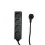 Microconnect MC-PS040150FRB maitinimo laido ilgintuvas 1,5 m 4 kintamosios srovės lizdai (-ų) Vidaus Juoda