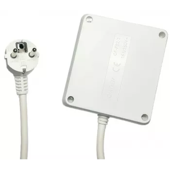 Microconnect MC-PSSQUARE040150FRW maitinimo ilgintuvas 1,5 m 4 kintamosios srovės lizdai (-ų) Vidaus Balta