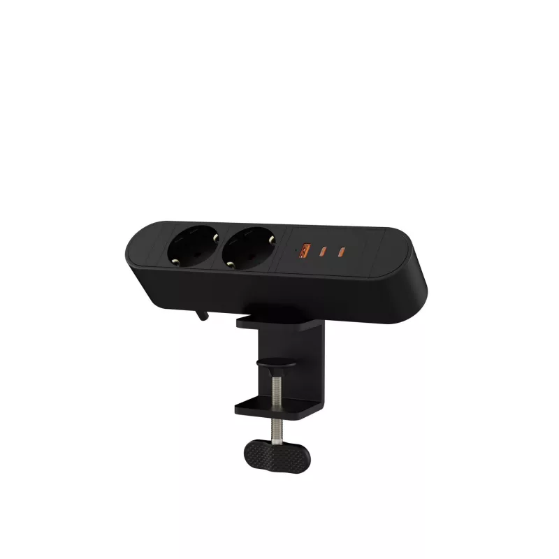 Daugializdis stalinis MicroConnect MC-MDPS-EU2-67W — 2 lizdai, 67 W bendra galia