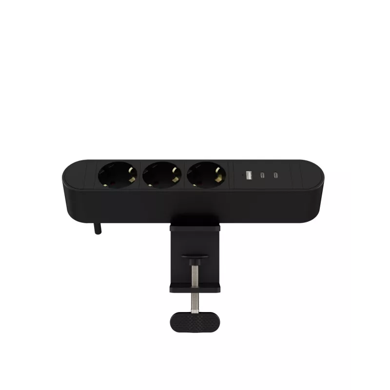 Maitinimo lizdas Multi Desktop MicroConnect MC-MDPS-EU3-30W — 3 lizdai, 30W