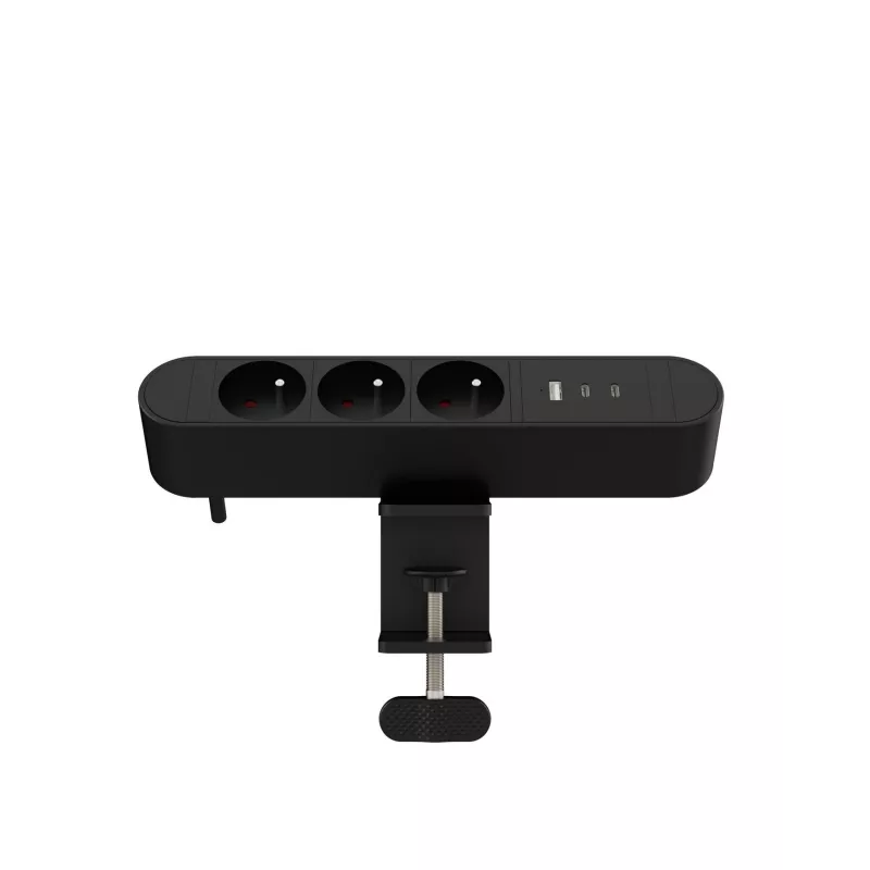Maitinimo lizdas keliems įrenginiams MicroConnect MC-MDPS-FR3-30W — 3 lizdai, 30 W