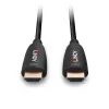 Lindy 40 m šviesolaidinis hibridinis HDMI 8K60 laidas 48 Gbit/s, juodas
