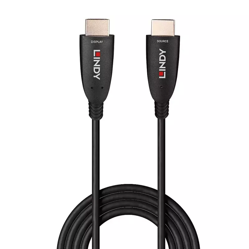 Lindy 50m šviesolaidinis hibridinis HDMI 8K60 laidas