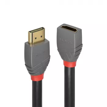 Lindy 0,5 m didelės spartos HDMI ilginimo laidas, Anthra linija