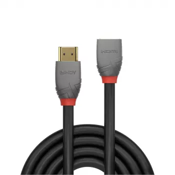 Lindy 0,5 m didelės spartos HDMI ilginimo laidas, Anthra linija