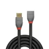 Lindy 1 m didelės spartos HDMI ilginamasis kabelis, Anthra Line