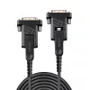 Lindy 20 m šviesolaidinis hibridinis Micro-HDMI 18G laidas su nuimamomis HDMI ir DVI jungtimis