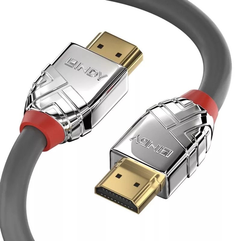 Lindy 3 m aukštos spartos HDMI laidas, Cromo linija