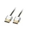 Lindy 2 m CROMO plonas didelės spartos HDMI laidas su Ethernet