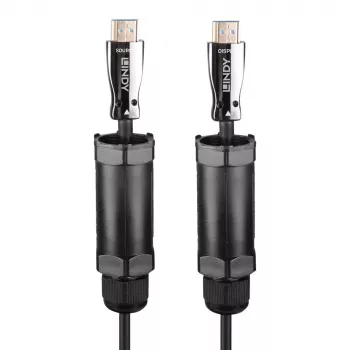 HDMI laidas Lindy 38527 10 m HDMI Type A kištukas–kištukas HDMI 2.1 48 Gbit/s auksuoti kontaktai juodas