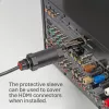 HDMI laidas Lindy 38527 10 m HDMI Type A kištukas–kištukas HDMI 2.1 48 Gbit/s auksuoti kontaktai juodas