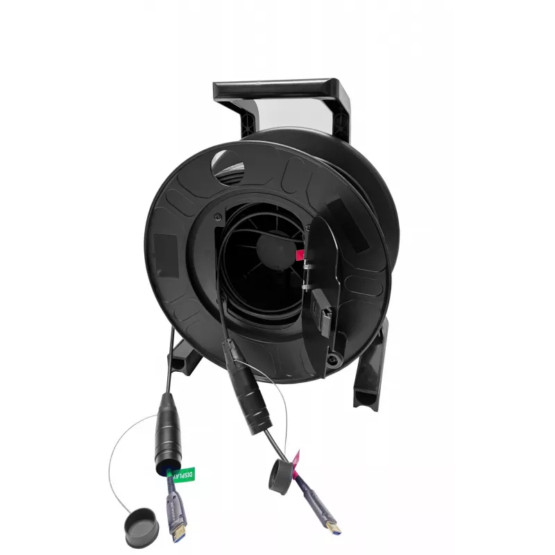 Vivolink PROHDMIOP100AM-DRUM HDMI kabelis 100 m HDMI A tipo (standartinis) juodas