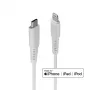 Lindy 3 m USB-C į Lightning laidas baltas