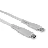 Lindy 0,5 m USB Type C į Lightning laidas, baltas