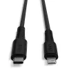 Lindy 0,5 m sustiprintas USB Type C į Lightning įkrovimo ir sinchronizavimo laidas