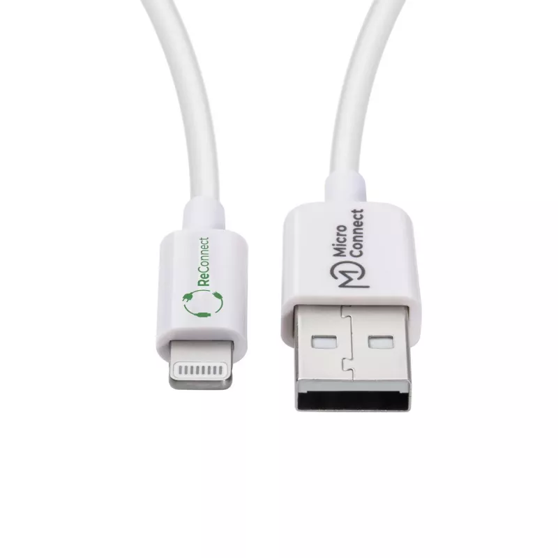 Microconnect ECO-LIGHTNING2 laidas „Lightning“ 2 m baltas