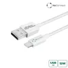 Laidas Lightning MicroConnect ECO-LIGHTNING0.5 0,5 m baltas USB A