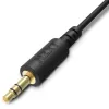 Garso kabelis NZXT ST-ACCC1-WW 2m 2x3.5mm TRRS juodas