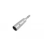Jungties adapteris 3 kontaktų XLR į 6,3 mm Omnitronic 30226455