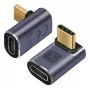 USB-C adapter TECHLY IADAP-USB4C-40G — USB-C prie USB4, 40 Gbps duomenų perdavimas