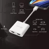 USB-C į dviejų USB-C adapterį j5create JCA164-N 3840x2160 240Hz