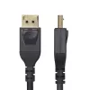 StarTech.com 10 pėdų (3 m) Mini DisplayPort į DisplayPort 1.4 laidas - 8K 60Hz/4K 120Hz HBR3 HDR, UHD mDP į DP 1.4 laidas, Ultra HD monitoriaus/vaizdo laidas, 3 m
