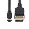 StarTech.com 10 pėdų (3 m) Mini DisplayPort į DisplayPort 1.4 laidas - 8K 60Hz/4K 120Hz HBR3 HDR, UHD mDP į DP 1.4 laidas, Ultra HD monitoriaus/vaizdo laidas, 3 m