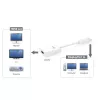 j5create JDA154 „DisplayPort“ į HDMI adapteris, 0,09 m, DisplayPort, HDMI, vyriškas, moteriškas, tiesus
