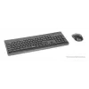„Manhattan 180771“ belaidė klaviatūra, QWERTY, juoda, su pele