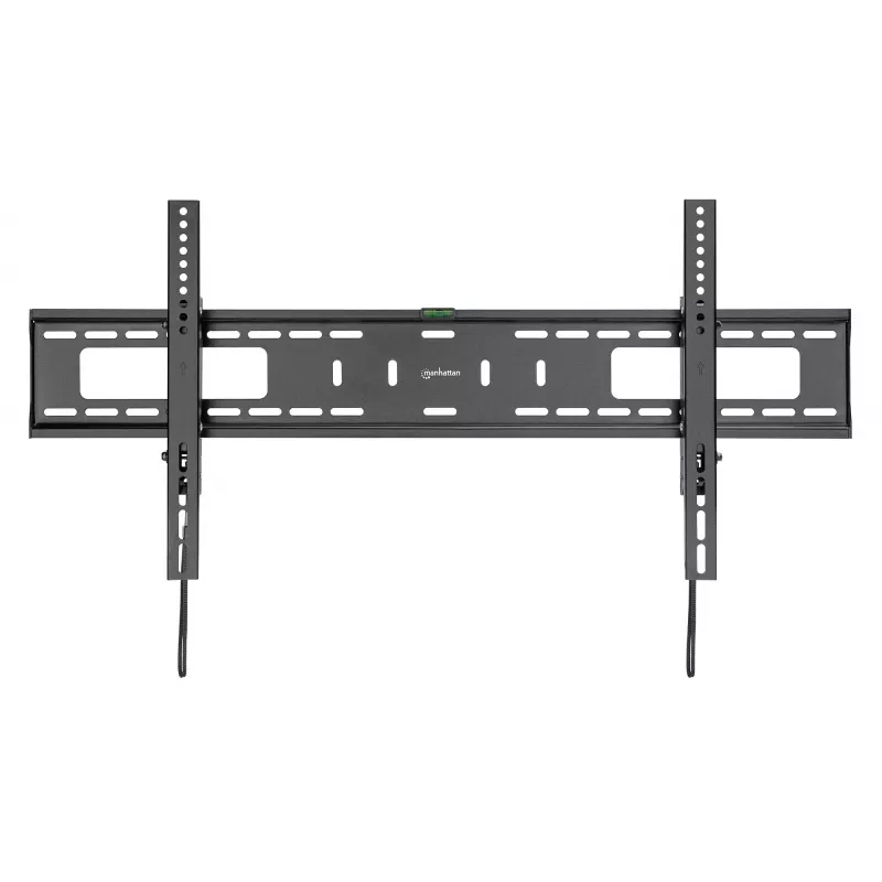 Manhattan TV ir monitoriaus laikiklis su apsauga nuo vagystės, sieninis, pakreipiamas, 43–100, juodas, VESA 200x200 iki 800x400 mm, maks. 75 kg