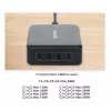 Įkroviklis Manhattan Four USB-C PD Ports 140 W vienam prievadui, 240 W iš viso