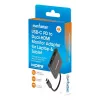 Daugiafunkcis adapteris Manhattan 154321 USB Type-C į 2 HDMI USB-A Power Delivery 100W