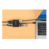 Daugiafunkcis adapteris Manhattan 154321 USB Type-C į 2 HDMI USB-A Power Delivery 100W