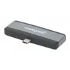 USB-C kelionių dokas Manhattan 190404 4 prievadai HDMI USB-A USB-C 3,5 mm