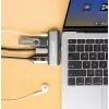 USB-C kelionių dokas Manhattan 190404 4 prievadai HDMI USB-A USB-C 3,5 mm