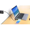 USB-C kelionių dokas Manhattan 190404 4 prievadai HDMI USB-A USB-C 3,5 mm