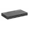 HDMI jungiklis 3x1 MANHATTAN 18G automatinis rankinis IR nuotolinio valdymo pultas juodas