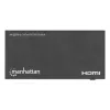 HDMI jungiklis 3x1 MANHATTAN 18G automatinis rankinis IR nuotolinio valdymo pultas juodas