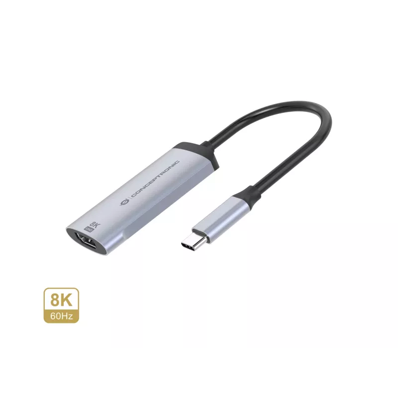 Conceptronic ABBY23G USB-C į HDMI 2.1 adapteris, 8K60Hz