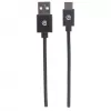 Manhattan USB-C į USB-A laidas, 1 m, kištukas į kištuką, juodas, 480 Mbps (USB 2.0), Hi-Speed USB, garantija visam laikui, atitinka USB2AC1M