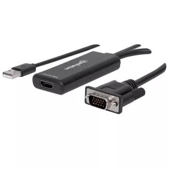 VGA ir USB-A į HDMI keitiklis Manhattan 152426