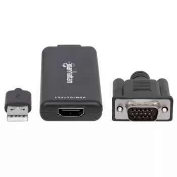 VGA ir USB-A į HDMI keitiklis Manhattan 152426
