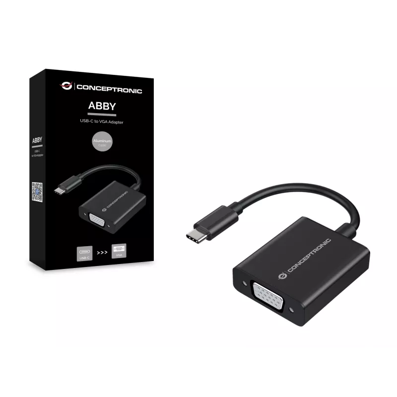 USB-C į VGA adapteris Conceptronic ABBY05B