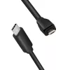 LogiLink CU0196 USB laidas USB 2.0 0,5 m USB-C į Micro-USB B, juodas