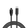 LogiLink CU0196 USB laidas USB 2.0 0,5 m USB-C į Micro-USB B, juodas