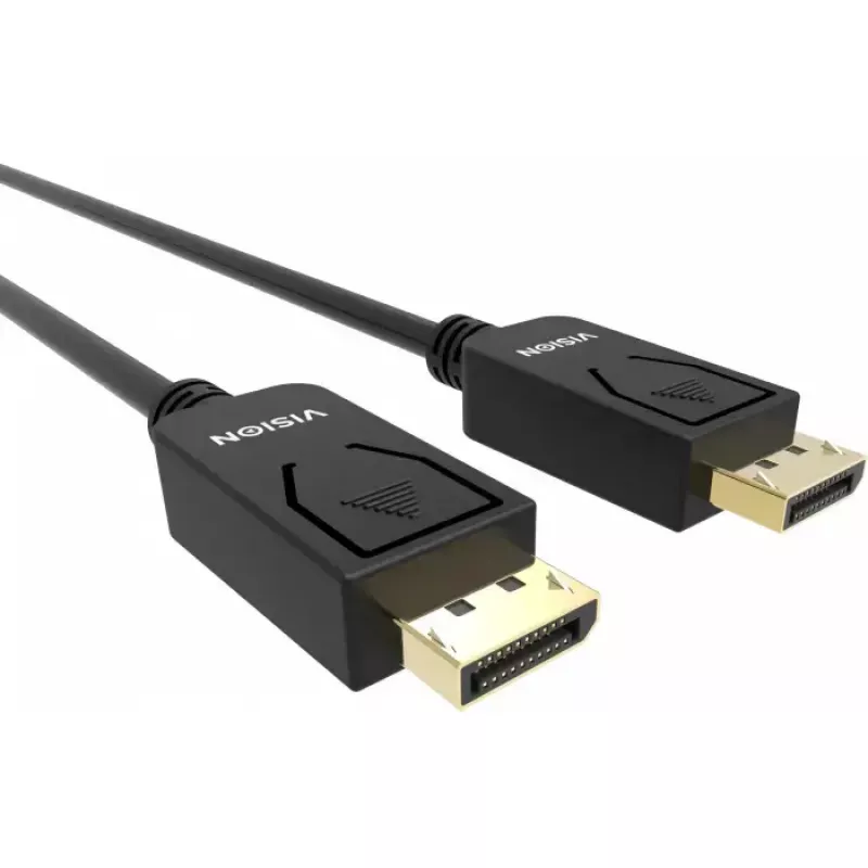 DisplayPort laidas Vision TC 2MDP8K/BL 2 m Juodas