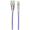 Intellinet šviesolaidinis komutacinis kabelis, OM4, LC/SC, 1 m, violetinis, dvipusis, daugiamodis, 50/125 µm, LSZH, šviesolaidis, garantija visam eksploatavimo laikui