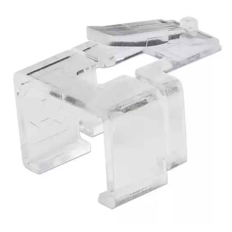 Intellinet RJ45 remonto segtukas, skirtas RJ45 moduliniam kištukui, permatomas, 50 vnt. pakuotė