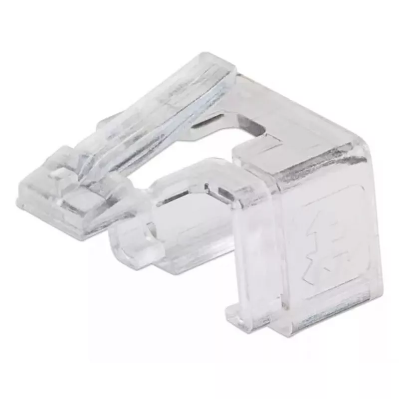 Intellinet RJ45 remonto segtukas, skirtas RJ45 moduliniam kištukui, permatomas, 50 vnt. pakuotė